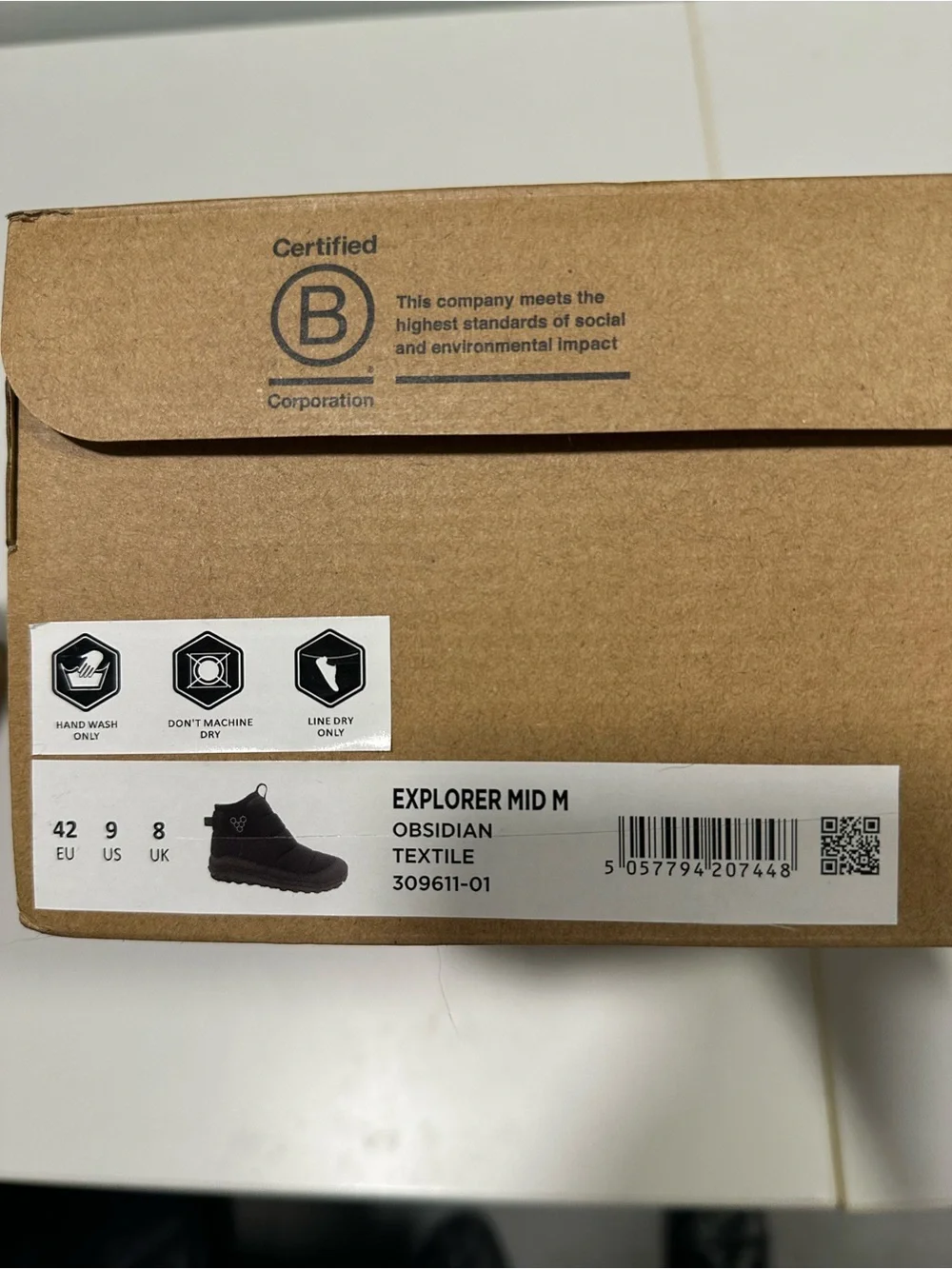 Vivobarefoot Explorer Mid Men Size EU 42 US 9